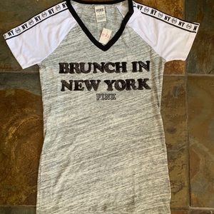 VS Pink New York Bling Tee